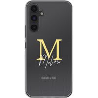 Coque personnalisée avec une lettre Samsung Galaxy A54 (5G) - Transparent