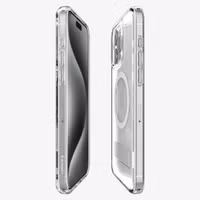 Spigen Coque Ultra Hybrid S MagSafe Apple iPhone 15 Pro Max - Transparent