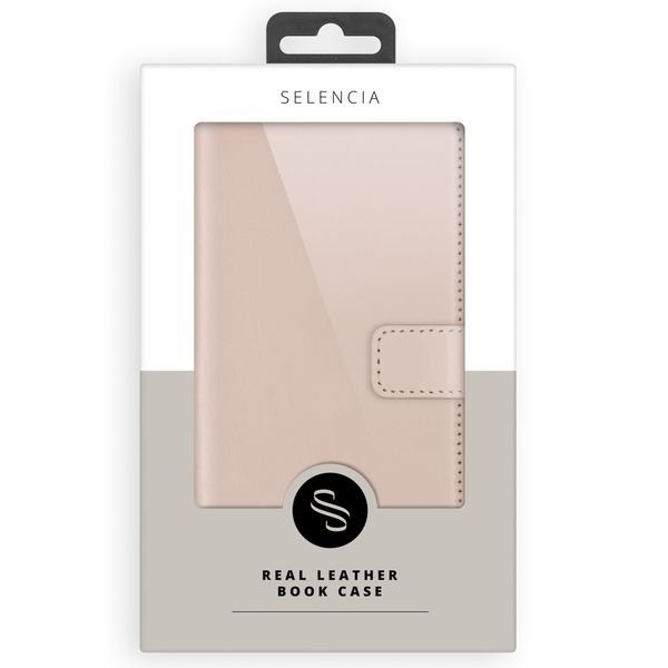 Selencia Étui de téléphone portefeuille en cuir véritable Samsung Galaxy S21 Plus