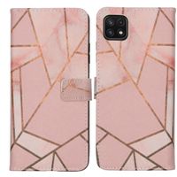 imoshion Coque silicone design Galaxy A22 (5G) - Pink Graphic