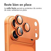 imoshion Protection Caméra en verre trempé 2 Pack Apple Apple iPhone 17 Pro - Cosmic Orange