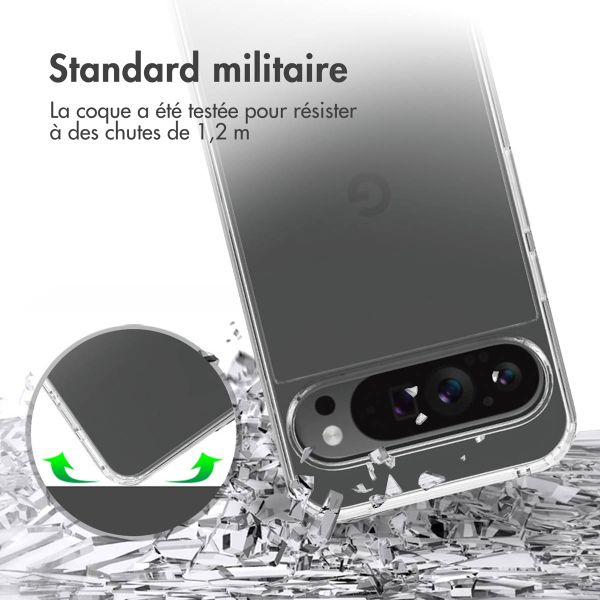 Accezz Coque Xtreme Impact Google Pixel 9 Pro XL - Transparent