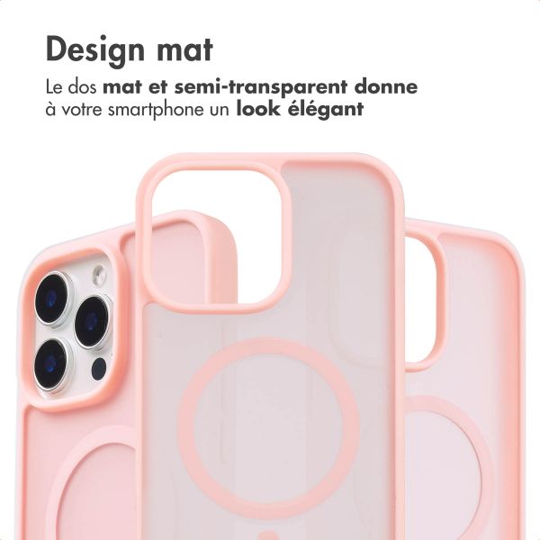 imoshion Coque Color Guard avec MagSafe iPhone 16 Pro - Rose clair