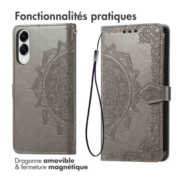 imoshion Etui de télephone Mandala Motorola Moto G56 - Gris