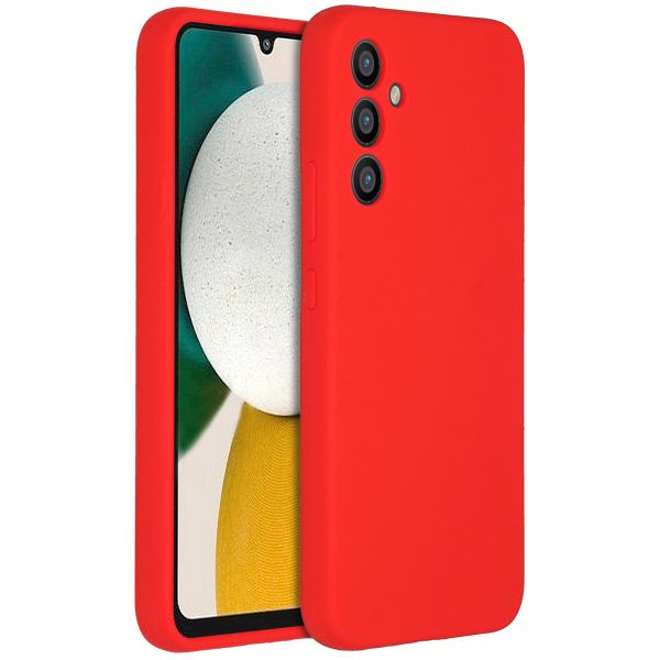 Accezz Coque Liquid Silicone Samsung Galaxy A34 (5G) - Rouge