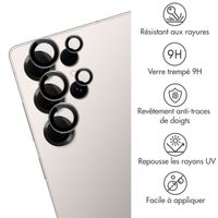 imoshion Lot de 2 protections d'objectif de caméra Samsung Galaxy S25 Ultra - Titanium Gray