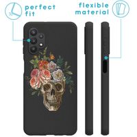 imoshion Coque Design Samsung Galaxy A32 (5G) - Flower skull