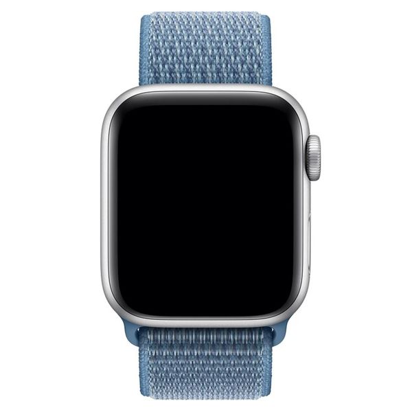 Apple Bracelet Sport Loop Apple Watch Series 1 t/m 9 / SE (38/40/41 mm) | Series 10 / 11 (42 mm) - Blauw