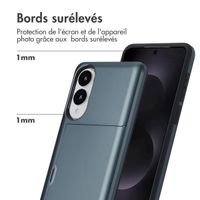 imoshion Coque arrière avec porte-cartes Samsung Galaxy S25 Edge - Bleu foncé