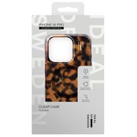 iDeal of Sweden Clear Case MagSafe iPhone 16 Pro - Tortoise