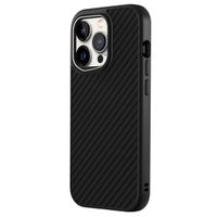 RhinoShield Coque SolidSuit iPhone 14 Pro - Carbon Fiber / Black