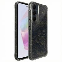 imoshion Coque arrière transparente Pailletée Samsung Galaxy A35 - Doré