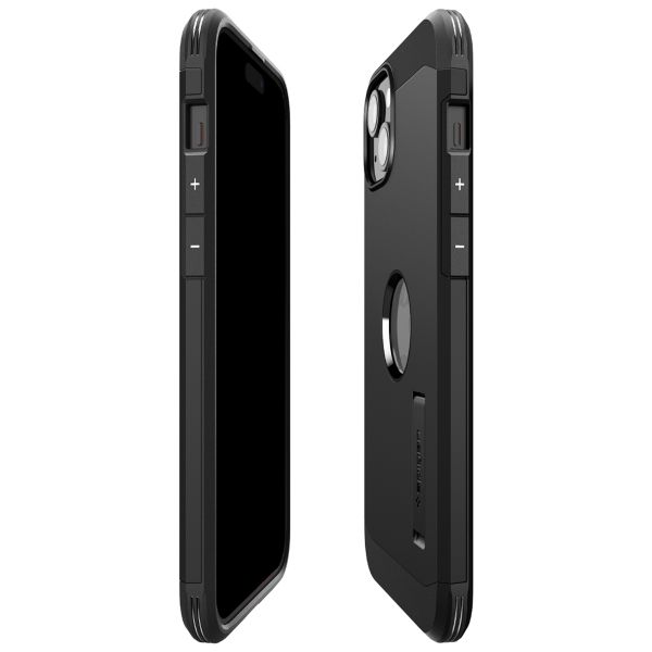 Spigen Coque Tough Armor MagSafe iPhone 15 - Noir