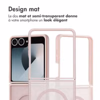 imoshion Coque Color Guard avec MagSafe Samsung Galaxy Z Flip 7 - Rose