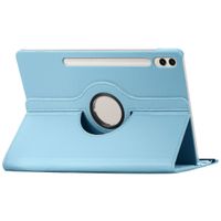 imoshion Coque tablette rotatif à 360° Samsung Galaxy Tab S10 Ultra / Tab S9 Ultra - Turquoise