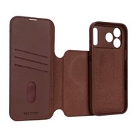 Decoded Portefeuille détachable 2 en 1 en cuir MagSafe Apple iPhone 17 Pro - Chocolate Brown