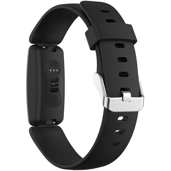 imoshion Bracelet silicone le Fitbit Inspire 2 - Noir