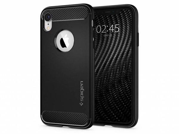 Spigen Coque Rugged Armor iPhone Xr - Noir