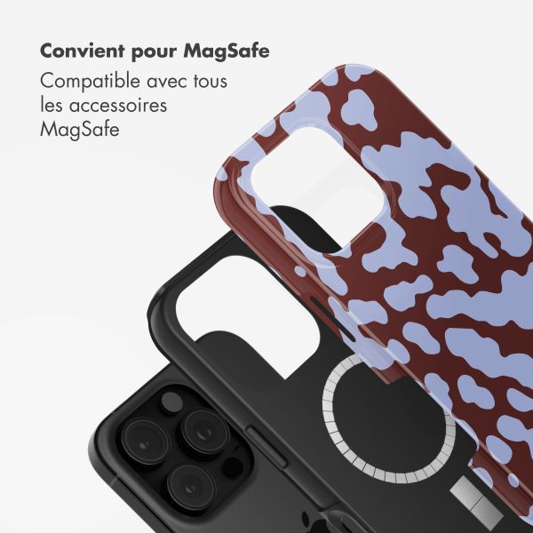 Selencia Coque arrière Vivid avec MagSafe Apple iPhone 16 Pro - Moo'd Lavender Glow