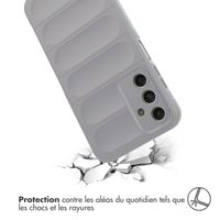 imoshion Coque arrière EasyGrip Samsung Galaxy A15 (5G/4G) - Gris