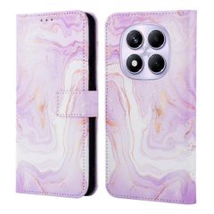 imoshion Étui de télephone portefeuille Design Xiaomi Redmi Note 14 Pro (4G) - Purple Marble