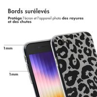 imoshion Coque Design Apple iPhone SE (2022 / 2020) / 8 / 7 - Leopard Transparent