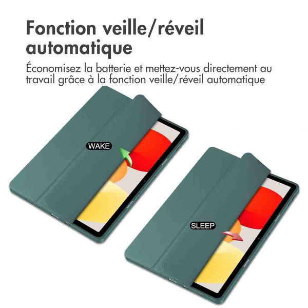 imoshion Coque tablette rigide Trifold Xiaomi Redmi Pad SE - Vert