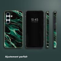 Selencia Coque arrière Vivid Samsung Galaxy S25 Plus - Chic Marble Quartz