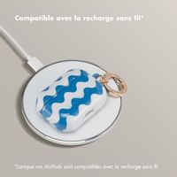 Selencia Coque Vivid Apple AirPods Pro - Wave Vibes Classic Blue