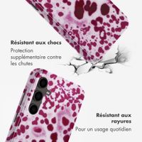 Selencia Coque arrière Vivid Samsung Galaxy S24 FE - Cosmic Orchid