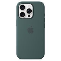 Apple Coque en silicone MagSafe Apple iPhone 16 Pro - Lake Green