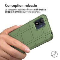 imoshion Coque Rugged Shield Motorola Moto E13 - Vert foncé
