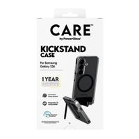 CARE by PanzerGlass Urban Explorer coque arrière MagSafe transparente avec Kickstand Samsung Galaxy S26 - Transparent