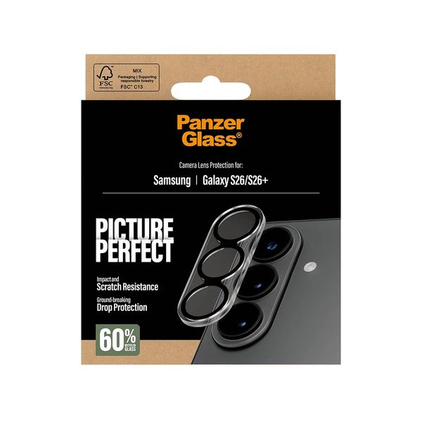 PanzerGlass PicturePerfect Protection d'objectif de caméra pour Samsung Galaxy S26 / S26 Plus