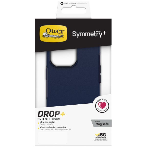 OtterBox Coque Symmetry MagSafe pour iPhone 13 Pro - Bleu