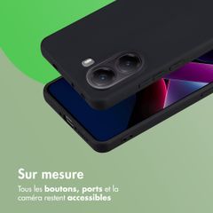 imoshion Coque Couleur Xiaomi Poco X7 Pro - Noir