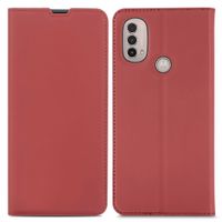 imoshion Étui de téléphone Slim Folio Motorola Moto E30 / E40 - Rouge