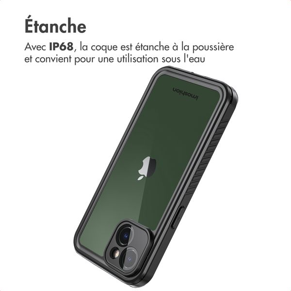 imoshion Étui étanche 360 Apple iPhone 14 - Noir