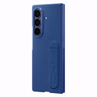 Samsung Coque en silicone avec support Samsung Galaxy Z Fold 7 - Blue