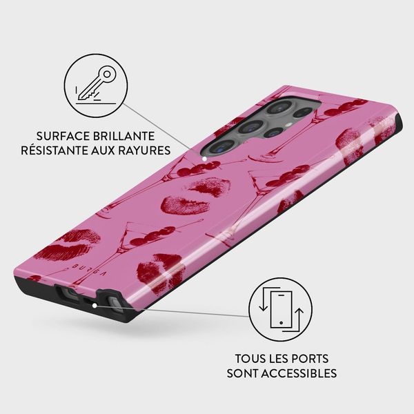 Burga Coque arrière Tough Samsung Galaxy S24 Ultra - Call me