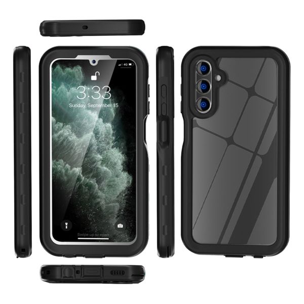 Redpepper Coque imperméable Dot Plus Samsung Galaxy A15 (5G/4G) - Noir
