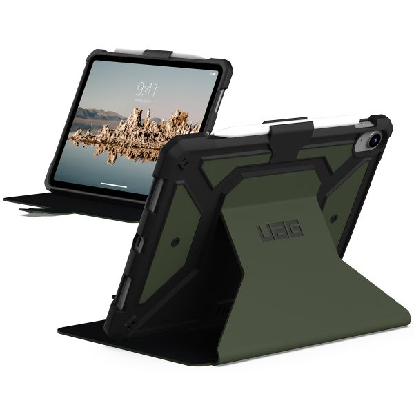 UAG Coque tablette Metropolis Apple iPad 11 (2025) 11 pouces A16 / iPad 10 (2022) 10.9 pouces - Vert