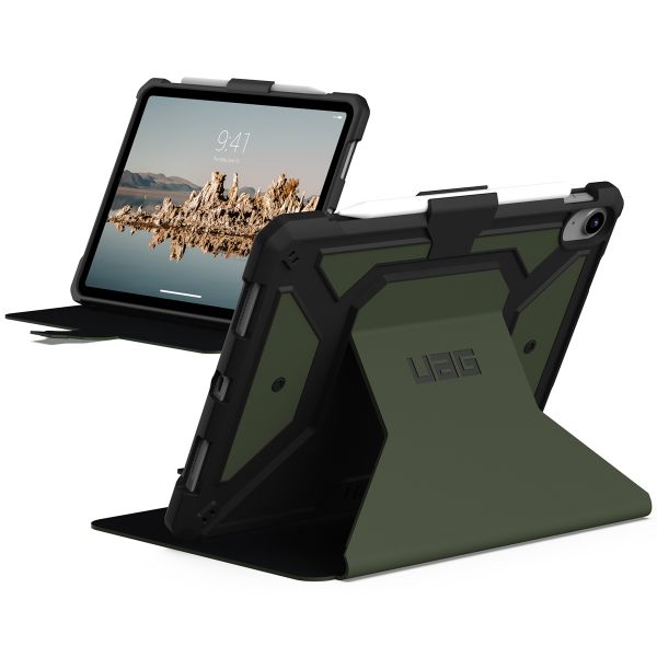 UAG Coque tablette Metropolis iPad 10 (2022) 10.9 pouces - Vert