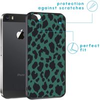 imoshion Coque Design iPhone 5 / 5s / SE - Léopard - Vert / Noir