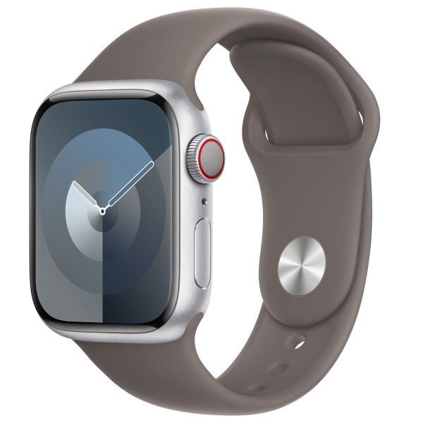 Apple Sport Band Apple Watch Series 1 á 9 / SE (38/40/41 mm) | Series 10 (42 mm) - Taille S/M - Clay