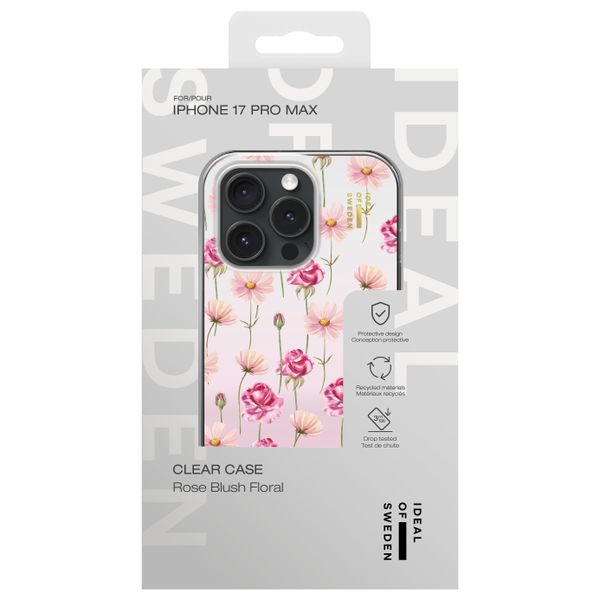 iDeal of Sweden Coque miroir Apple iPhone 17 Pro Max - Rose Blush Floral