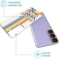 imoshion Coque Design Samsung Galaxy S22 - Rainbow Queer vibes