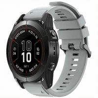 imoshion Bracelet QuickFit® en silicone  - Connexion Garmin 26 mm - Gris