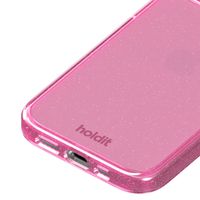 Holdit Coque Pailletée iPhone 13 / 14 / 15 - Pink