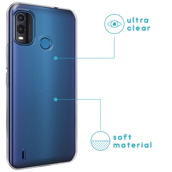 imoshion Softcase Back Cover Nokia G11 Plus - Transparent